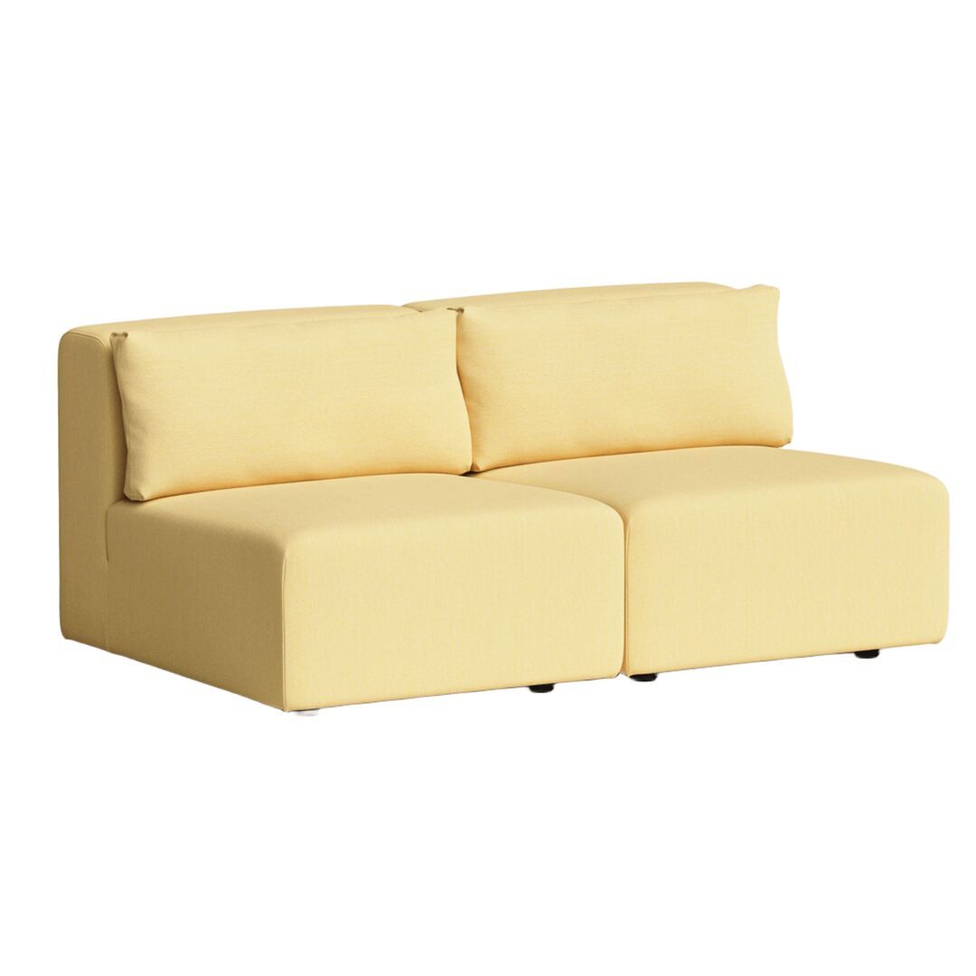 2-Sitzer Sofa Bridge von Tiptoe, Lemon Yellow