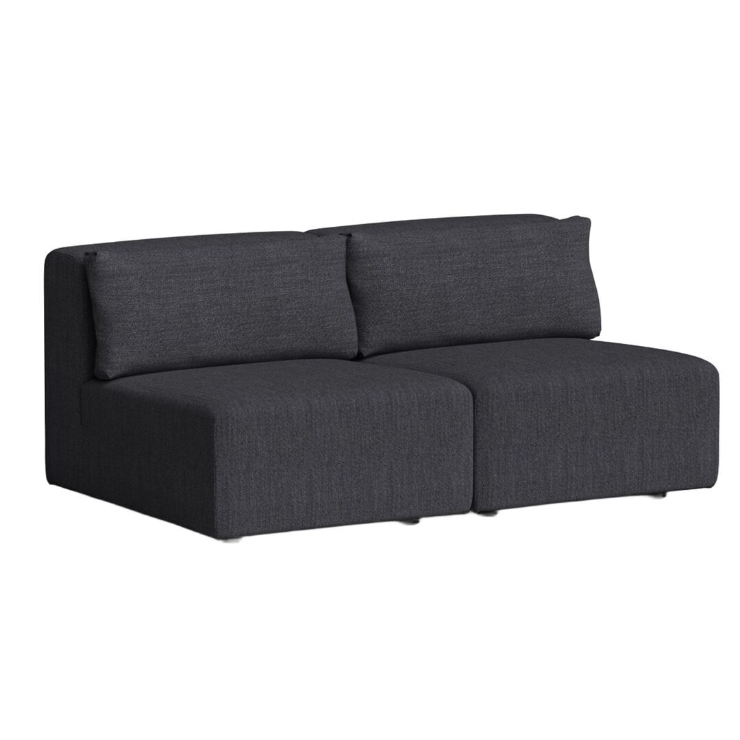 2-Sitzer Sofa Bridge von Tiptoe, Slate Grey