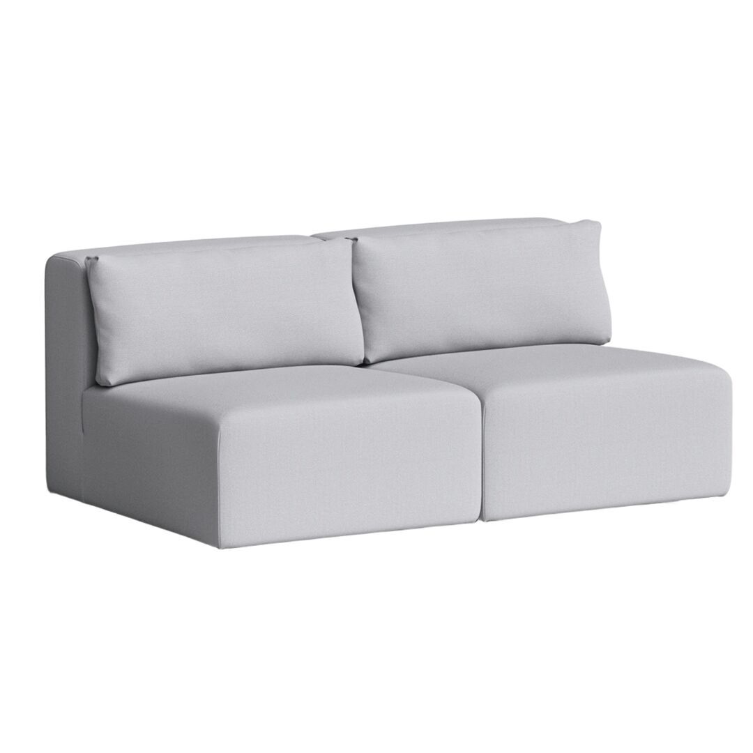 2-Sitzer Sofa Bridge von Tiptoe, ice Grey
