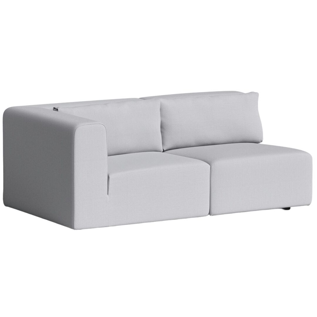 2-Sitzer Sofa Bridge 185 x 105 cm von Tiptoe, Ice Grey