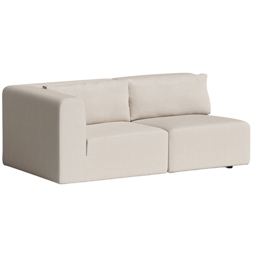 2-Sitzer Sofa Bridge 185 x 105 cm von Tiptoe, Ivory Beige
