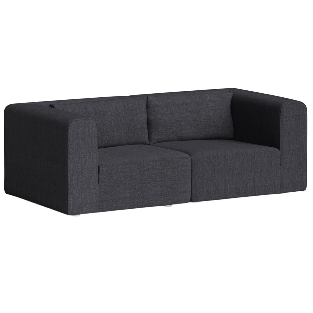 2-Sitzer Sofa Bridge 210 x 105 cm von Tiptoe, Slate Grey