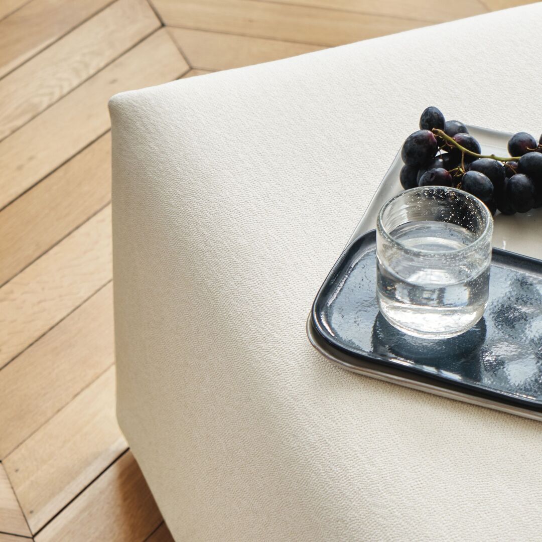 4-Sitzer Sofa mit Chaiselongue Bridge 240 x 210 cm von Tiptoe, Snow White