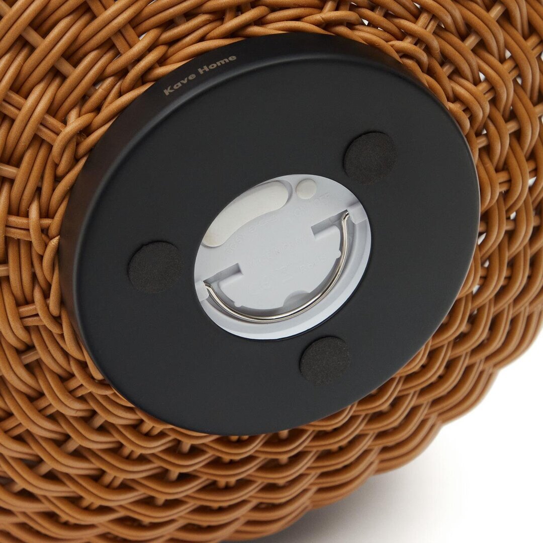 Kave Home SARANELLA Outdoor Tischleuchte-Braun