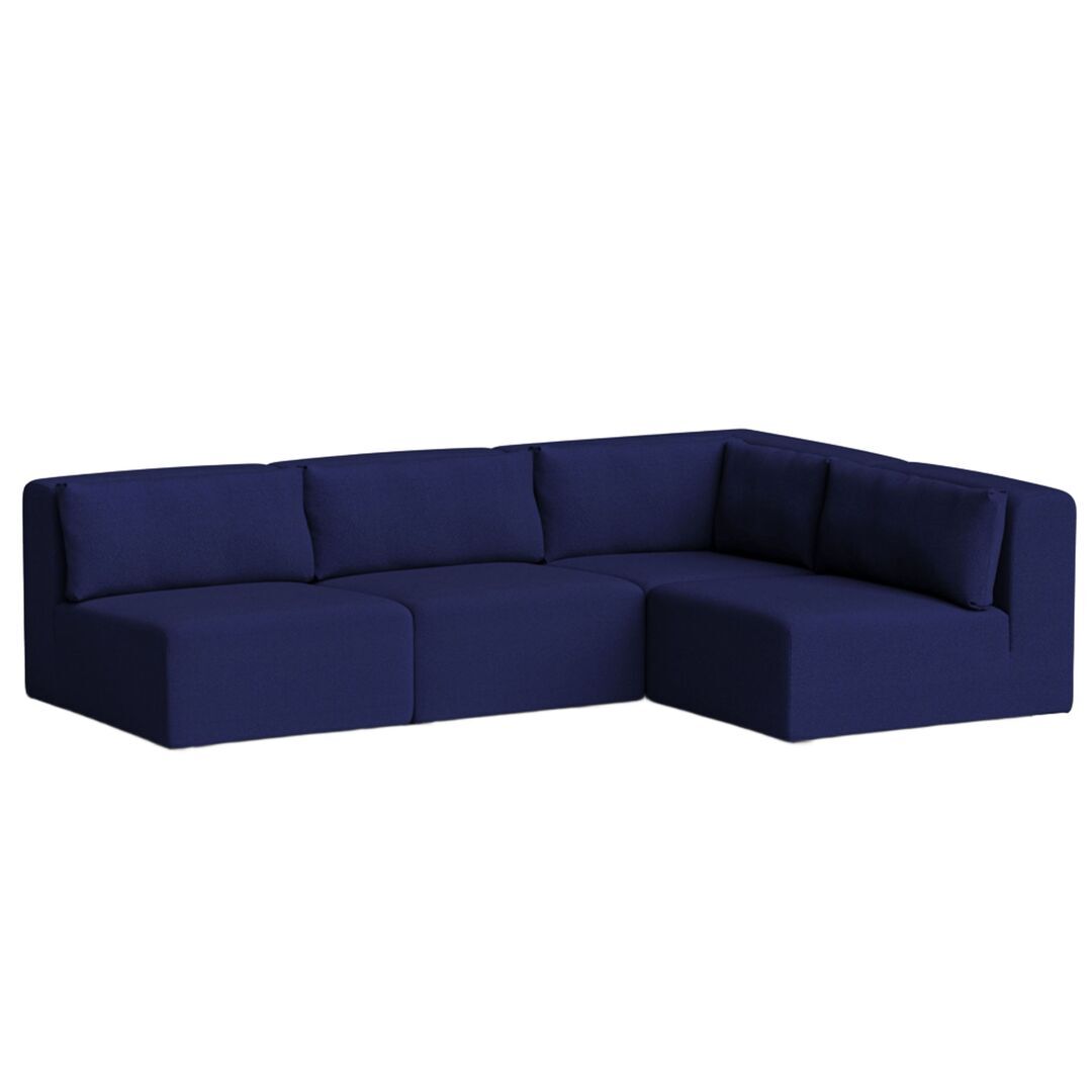 4-Sitzer Ecksofa Bridge 265 x 185 cm von Tiptoe, Ink Blue