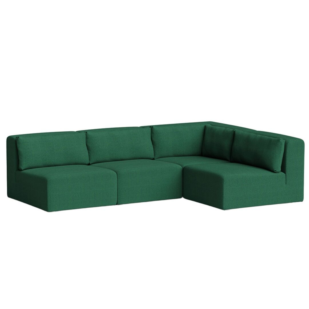 4-Sitzer Ecksofa Bridge 265 x 185 cm von Tiptoe, Fir Green