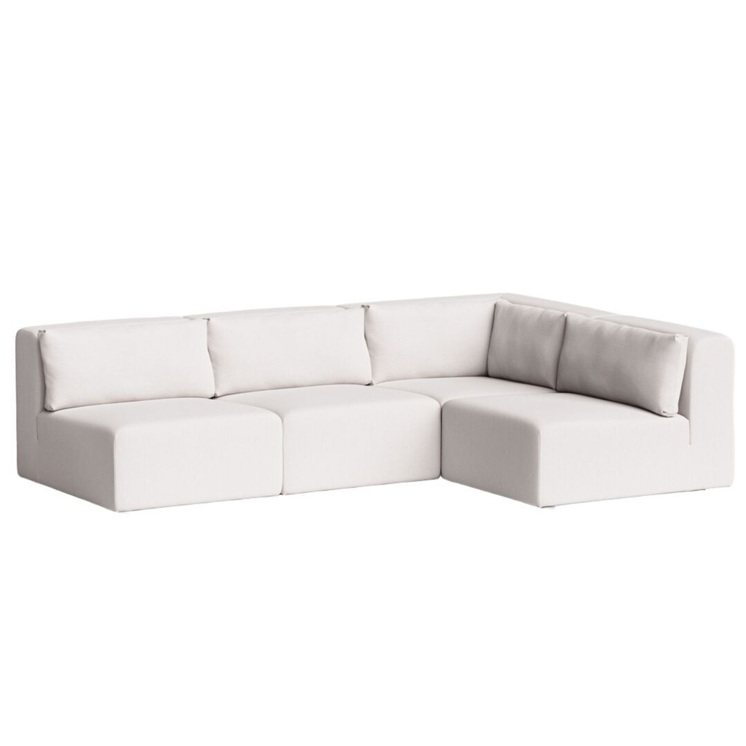 4-Sitzer Ecksofa Bridge 265 x 185 cm von Tiptoe, Snow White