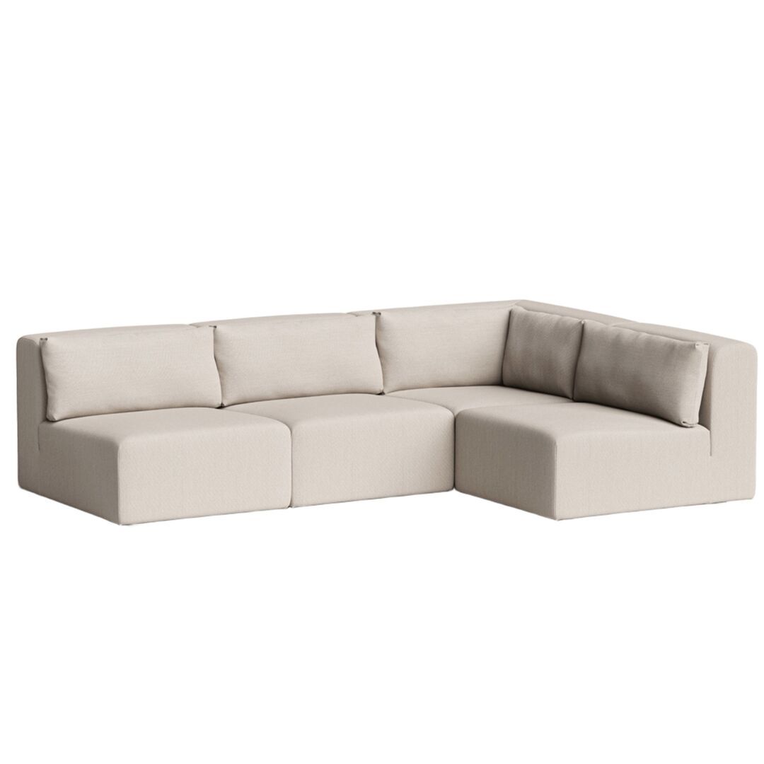 4-Sitzer Ecksofa Bridge 265 x 185 cm von Tiptoe, Ivory Beige