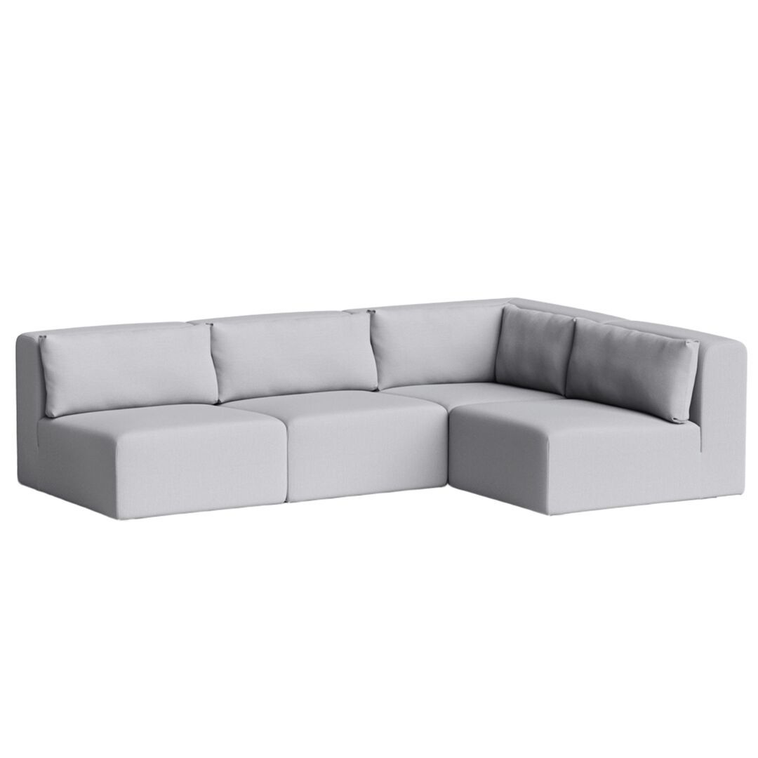 4-Sitzer Ecksofa Bridge 265 x 185 cm von Tiptoe, Ice Gray