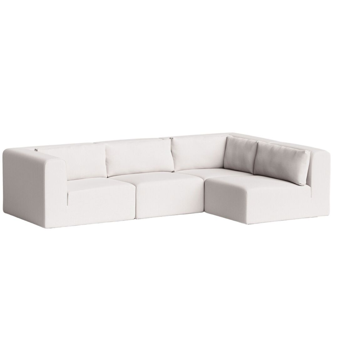 4-Sitzer Ecksofa Bridge 290 x 185 cm von Tiptoe, Snow White