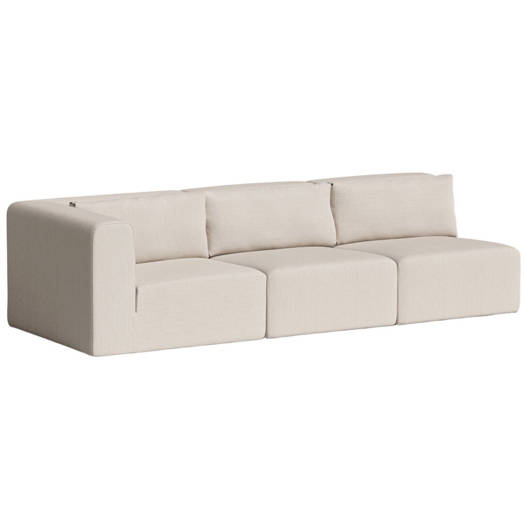 4-Sitzer Sofa Bridge 265 x 105 cm von Tiptoe, Ivory Beige