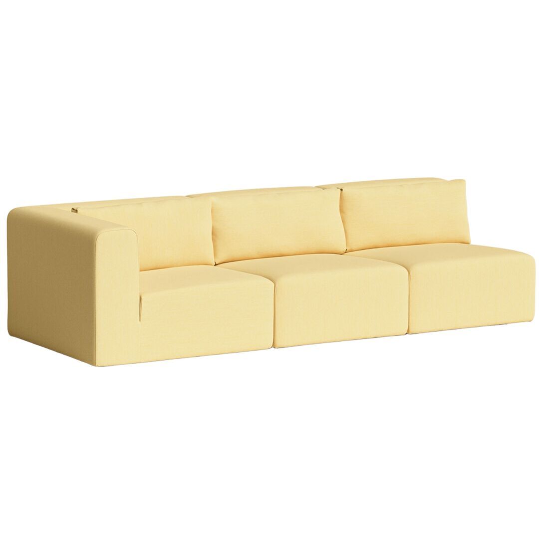 4-Sitzer Sofa Bridge 265 x 105 cm von Tiptoe, Lemon Yellow