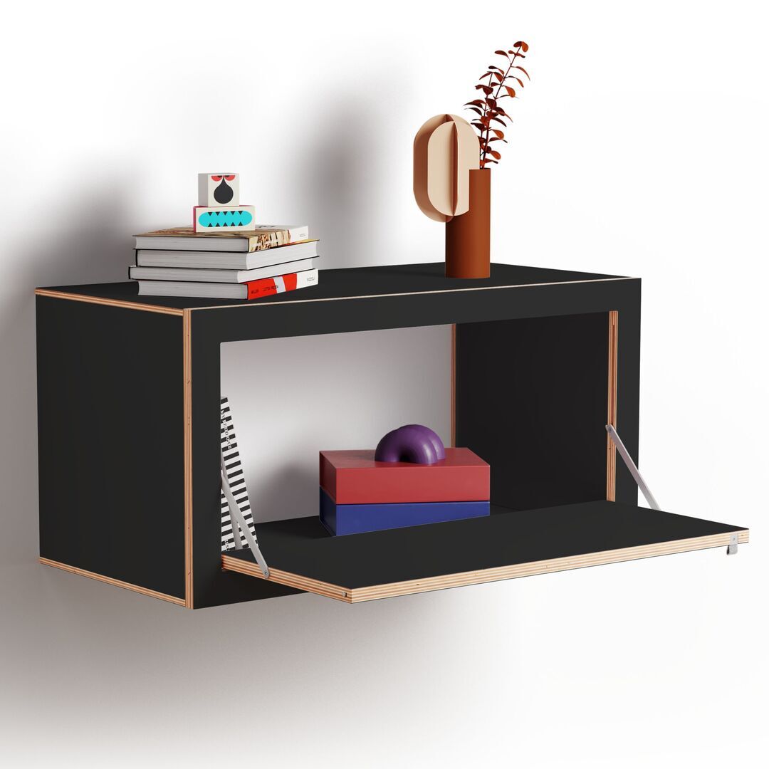 Ambivalenz Sideboard Fläpps Box von Ambivalenz Schwarz