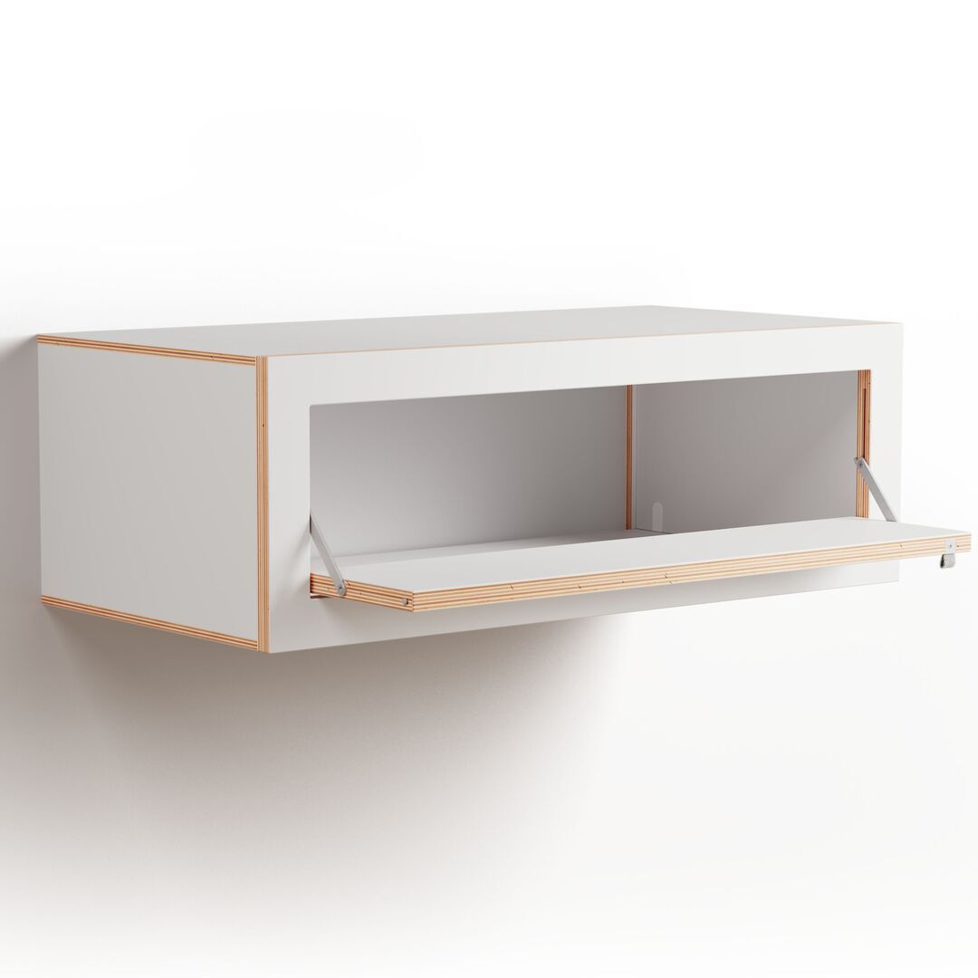 Ambivalenz Wandkonsole Fläpps Box von Ambivalenz Weiss