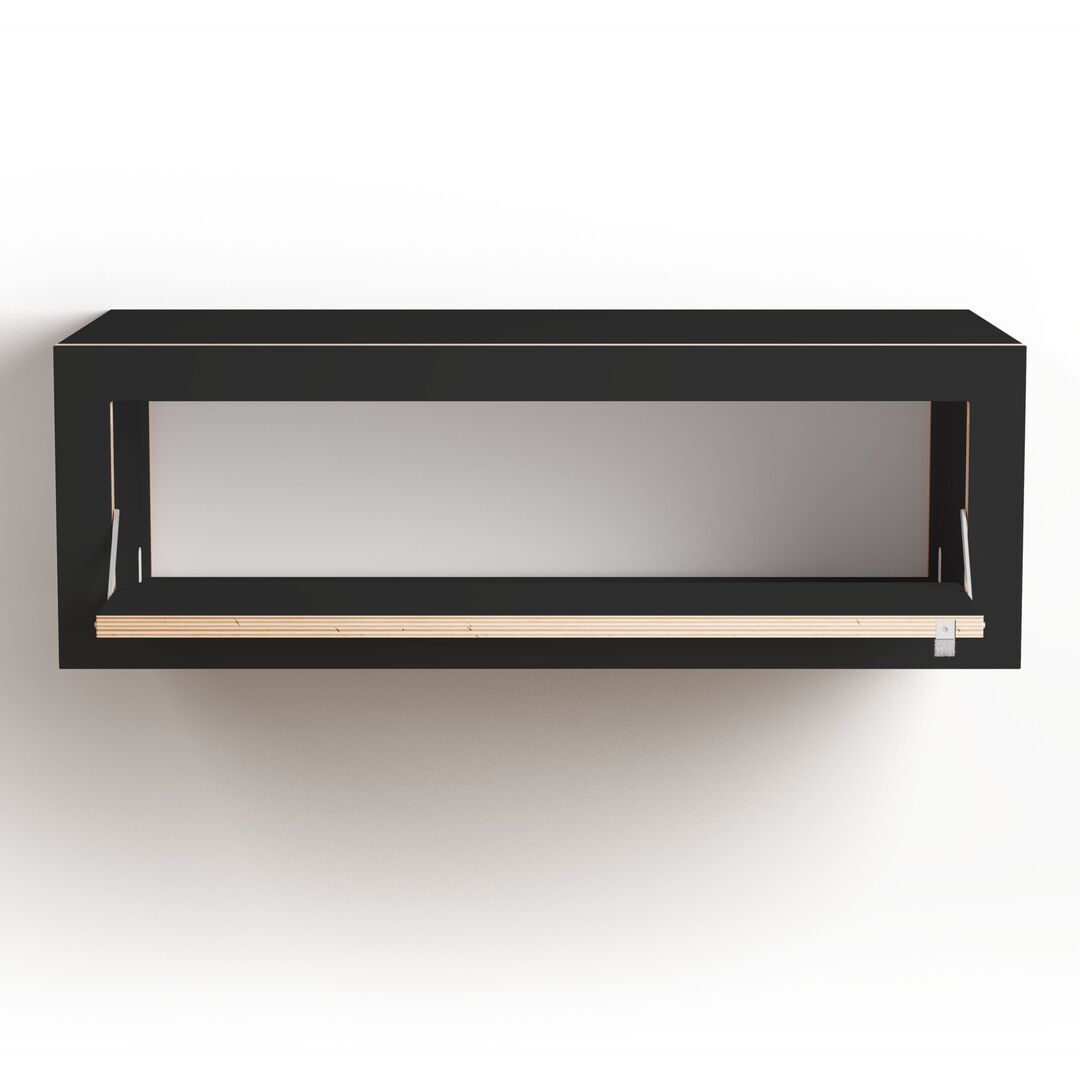 Ambivalenz Wandkonsole Fläpps Box von Ambivalenz Schwarz