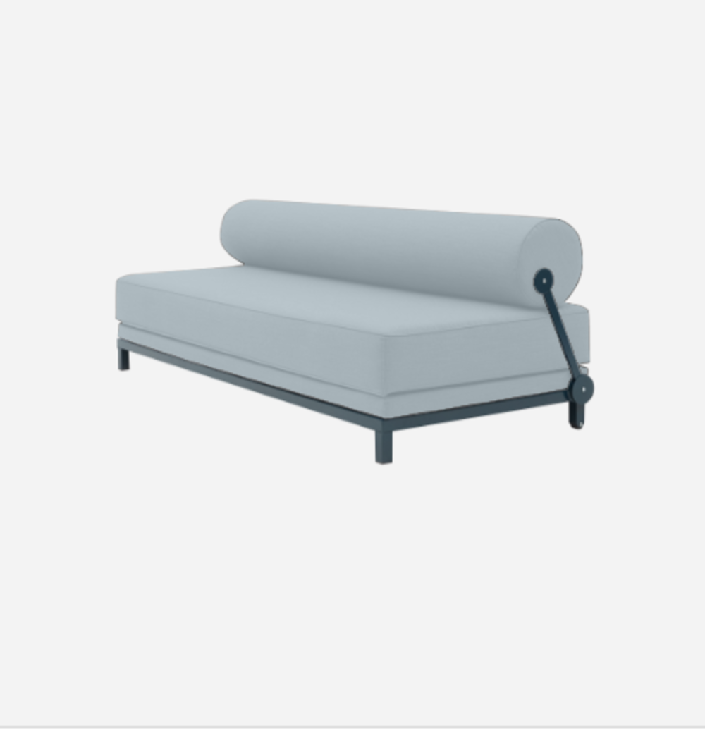 Softline Sleep Day Bed / Schlafsofa-Felt Melange - 641 Light Blue