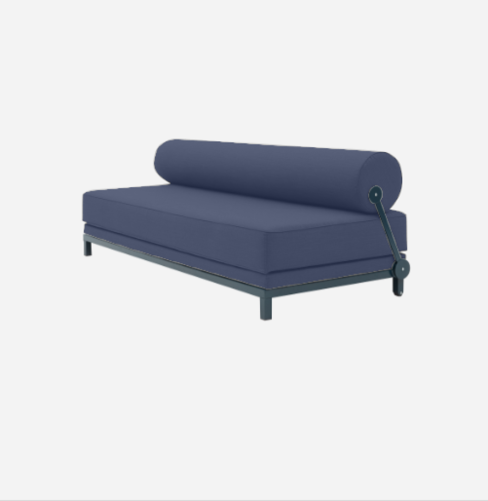 Softline Sleep Day Bed / Schlafsofa-Felt Melange - 859 Berry