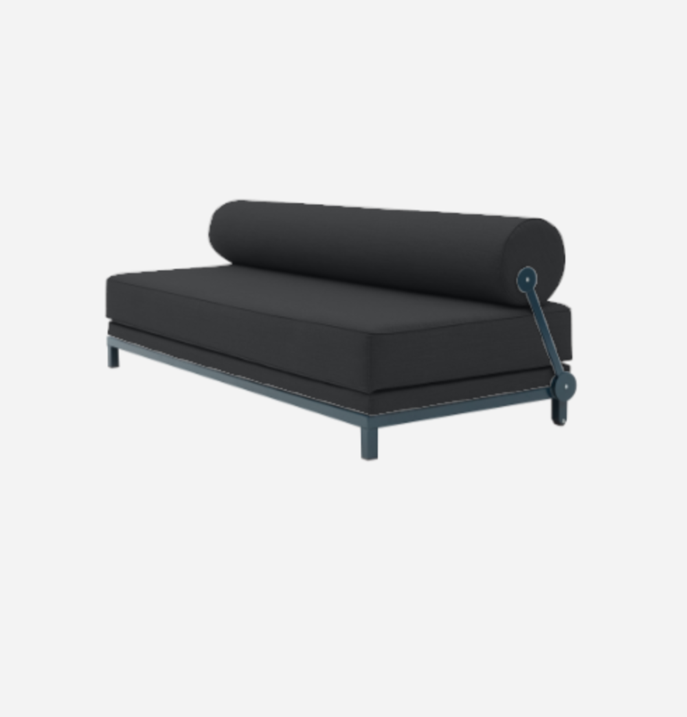 Softline Sleep Day Bed / Schlafsofa-Felt - 636 Black