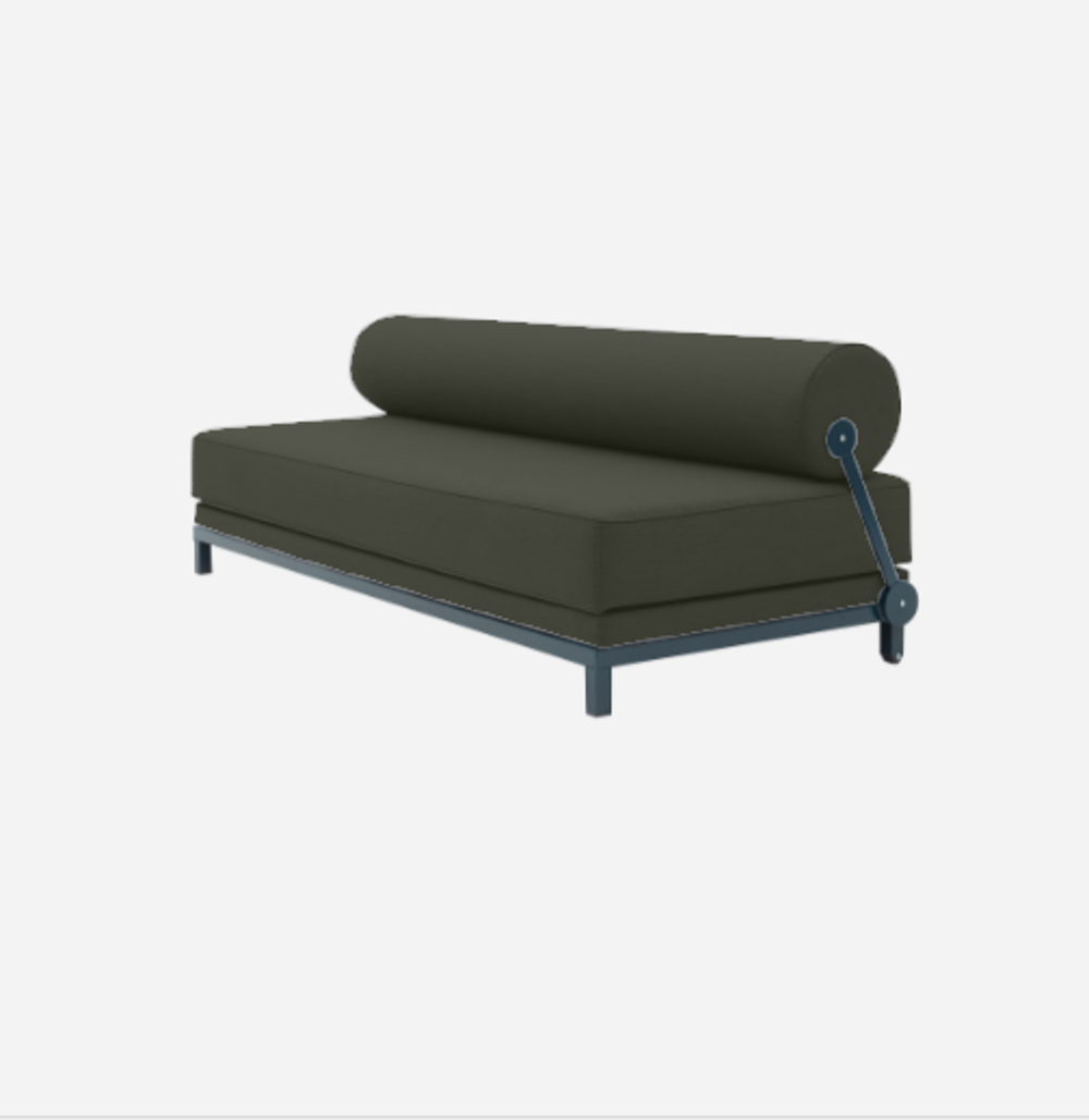 Softline Sleep Day Bed / Schlafsofa-Felt Melange - 294 Dark Green