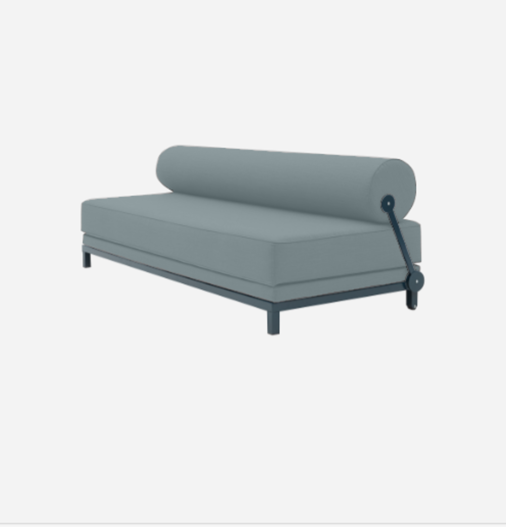 Softline Sleep Day Bed / Schlafsofa-Felt Melange - 292 Light Grey