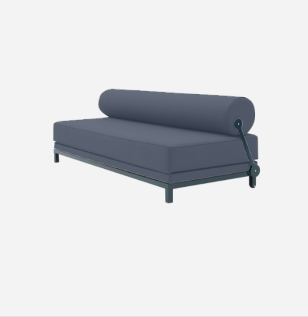 Softline Sleep Day Bed / Schlafsofa-Vision - 441 Steel Blue