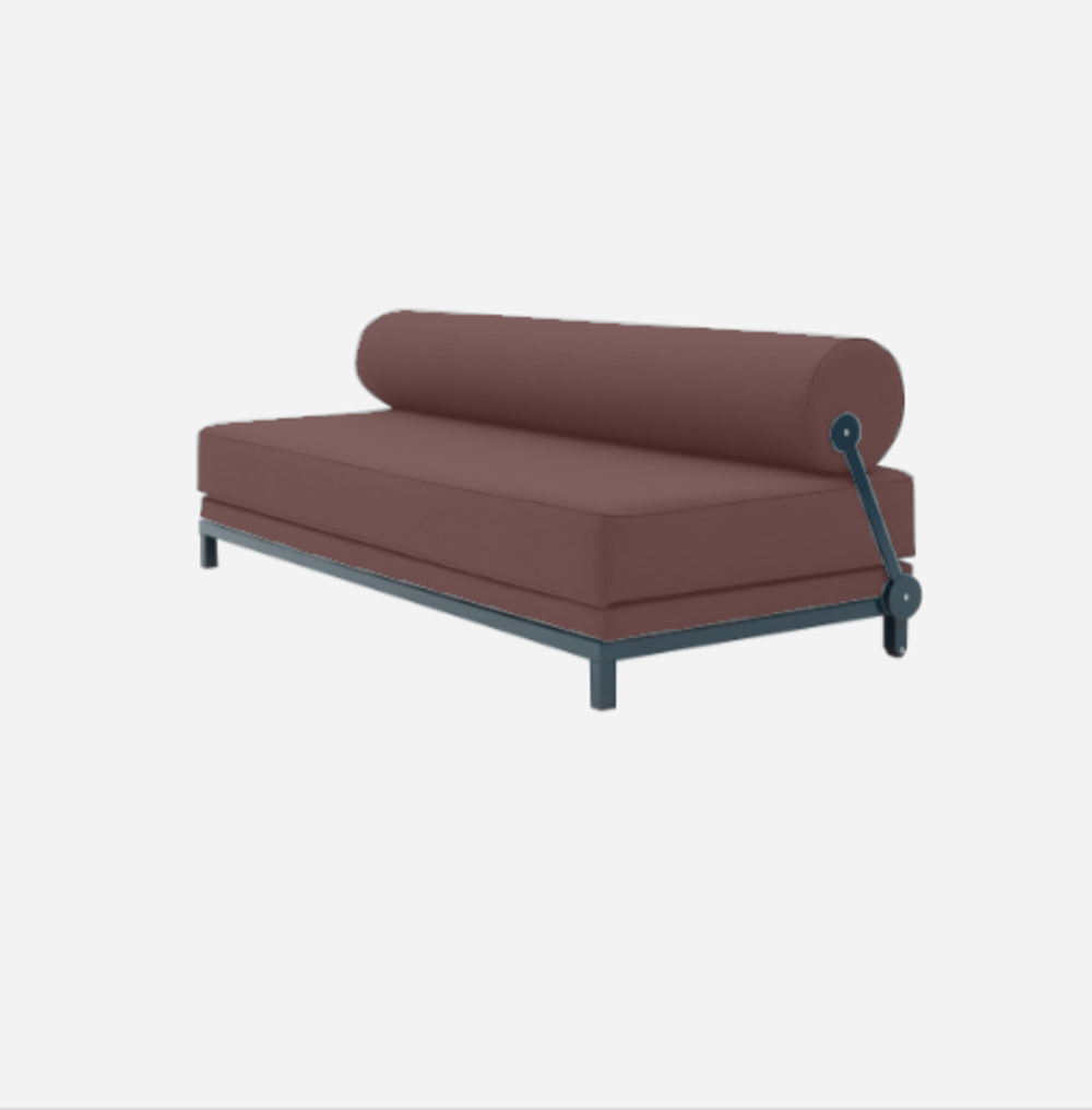 Softline Sleep Day Bed / Schlafsofa-Vision - 398 Pink Red
