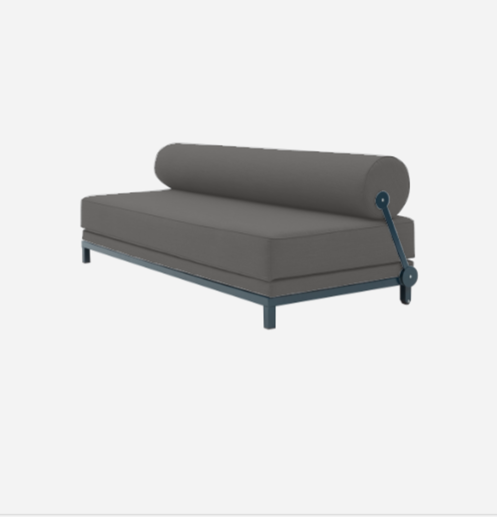 Softline Sleep Day Bed / Schlafsofa-Vision - 439 Grey Brown