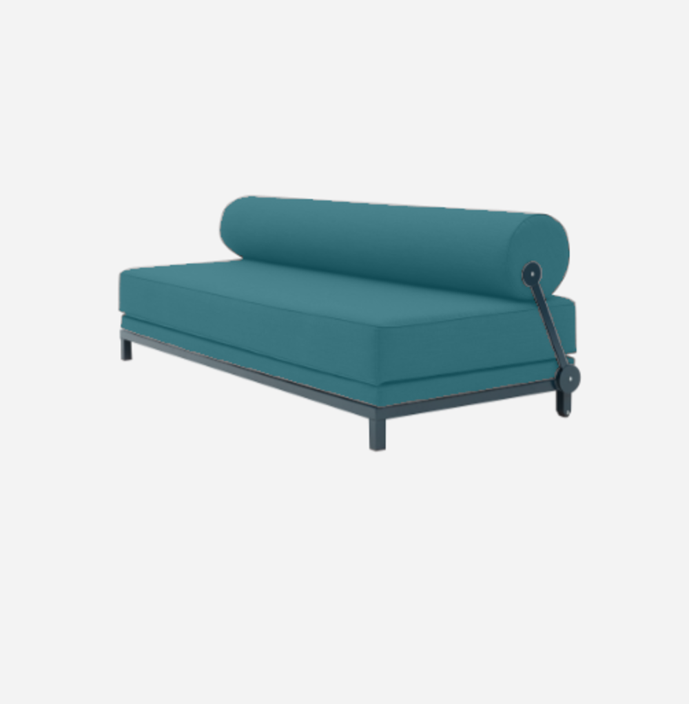 Softline Sleep Day Bed / Schlafsofa-Vision - 455 Petrol