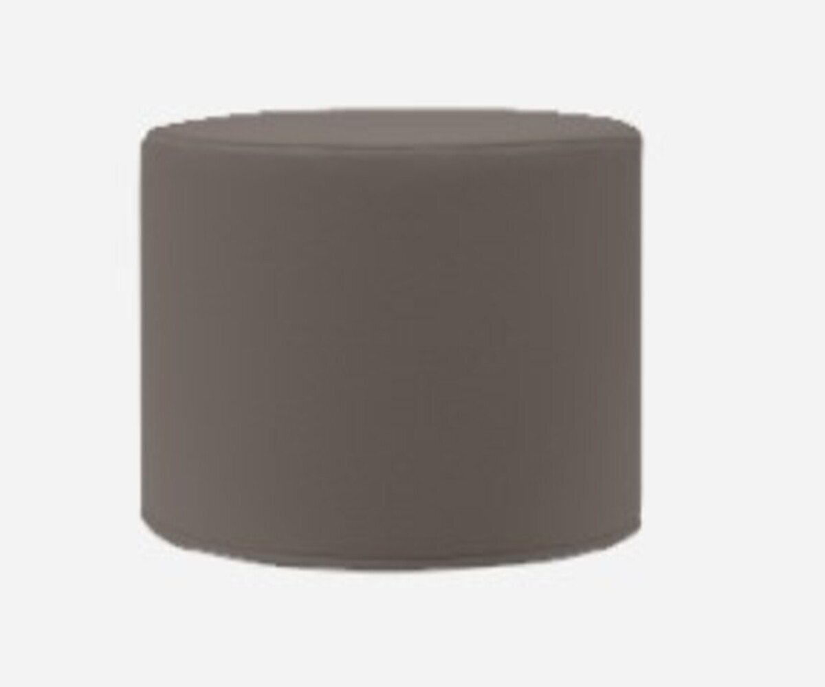 Softline Drums Hocker / Beistelltisch S - Felt Melange - 300 Dark Brown