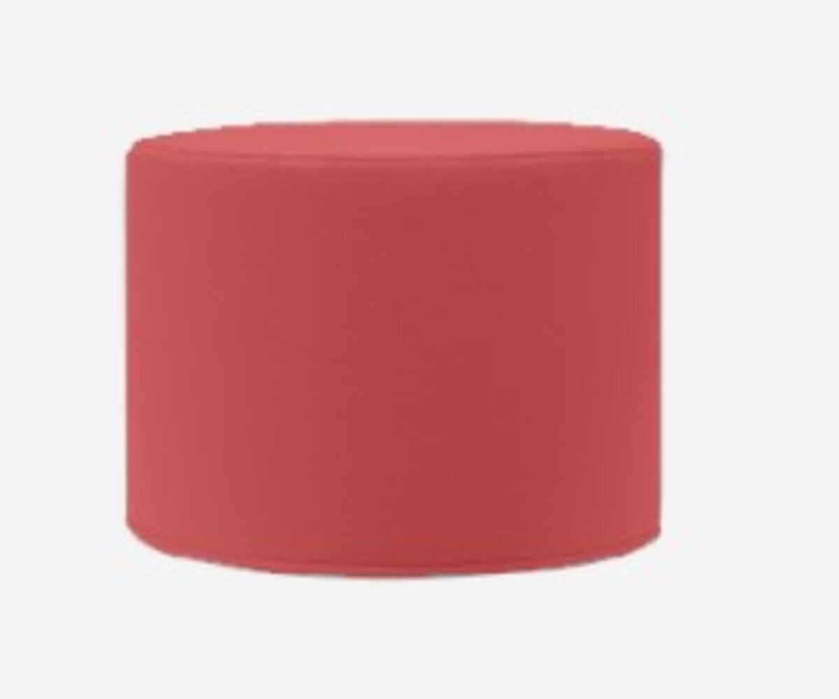 Softline Drums Hocker / Beistelltisch S - Felt Melange - 650 Light Red
