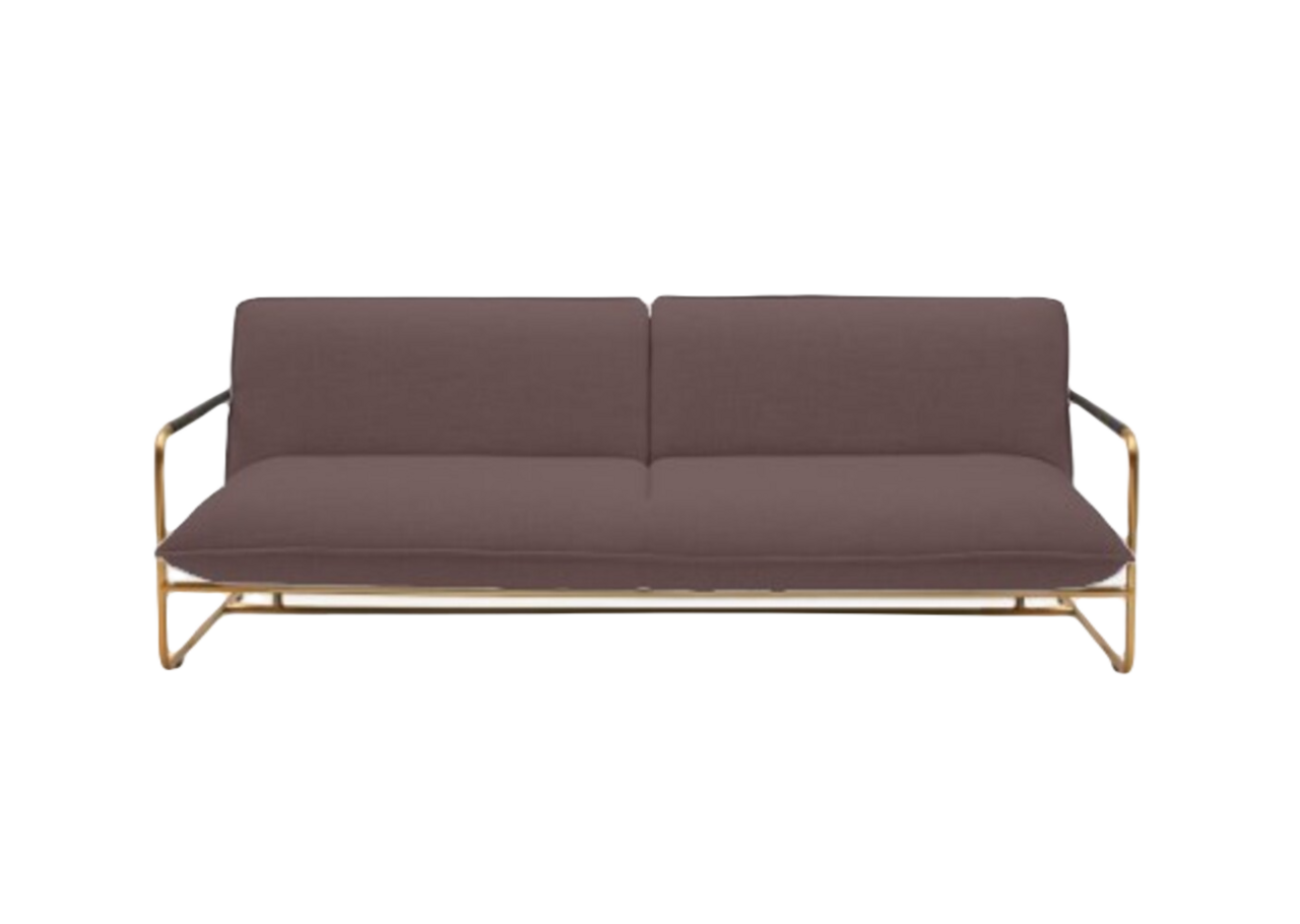 Softline NOVA Schlafsofa-Remix 662 Purple-Brass