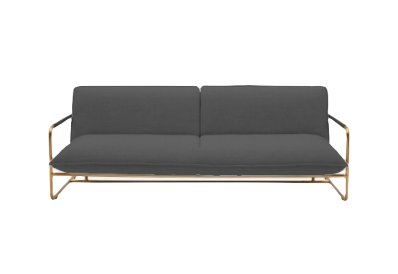 Softline NOVA Schlafsofa-Hallingdal 190 Black-Brass