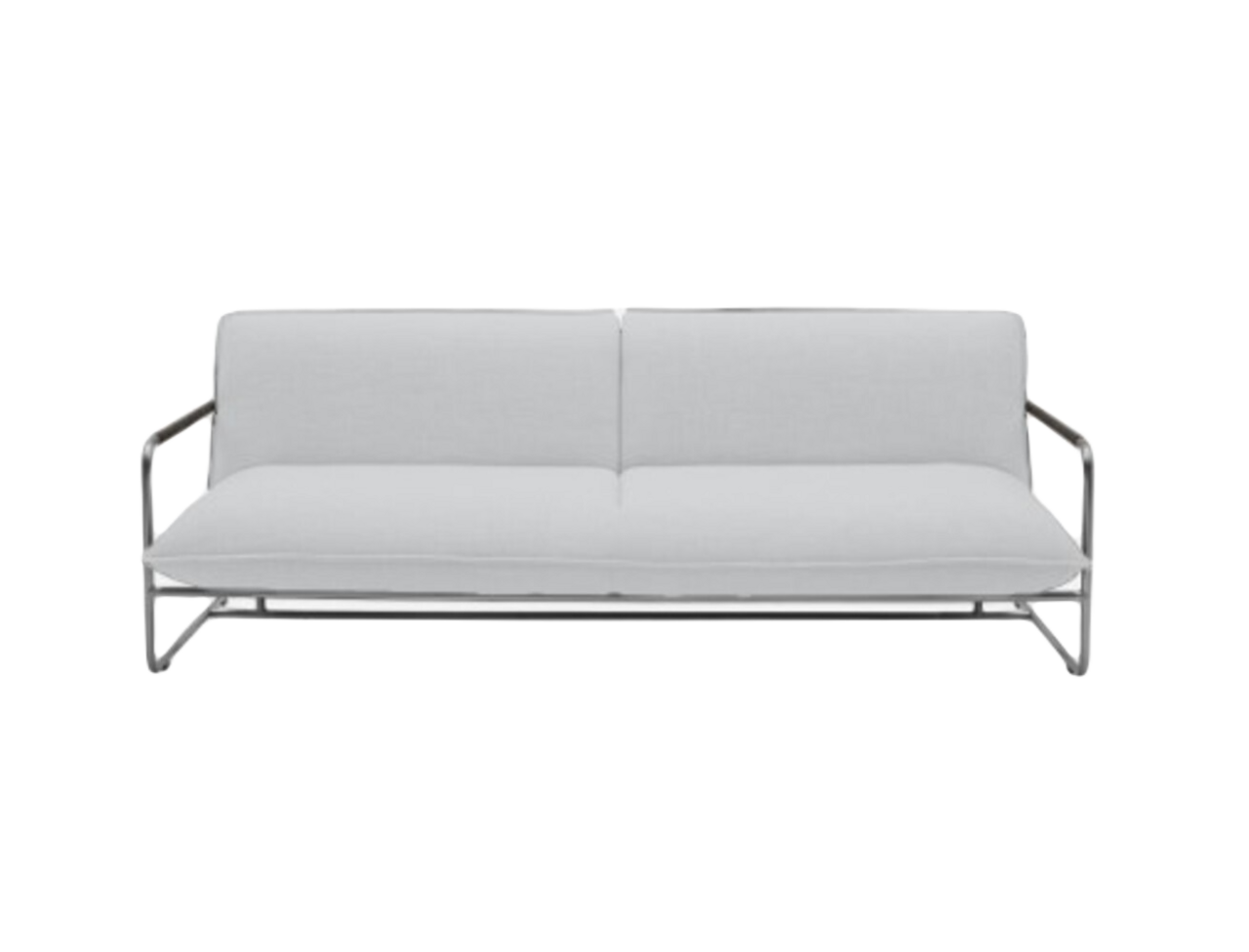 Softline NOVA Schlafsofa-Eco Cotton 519 White-Chrome