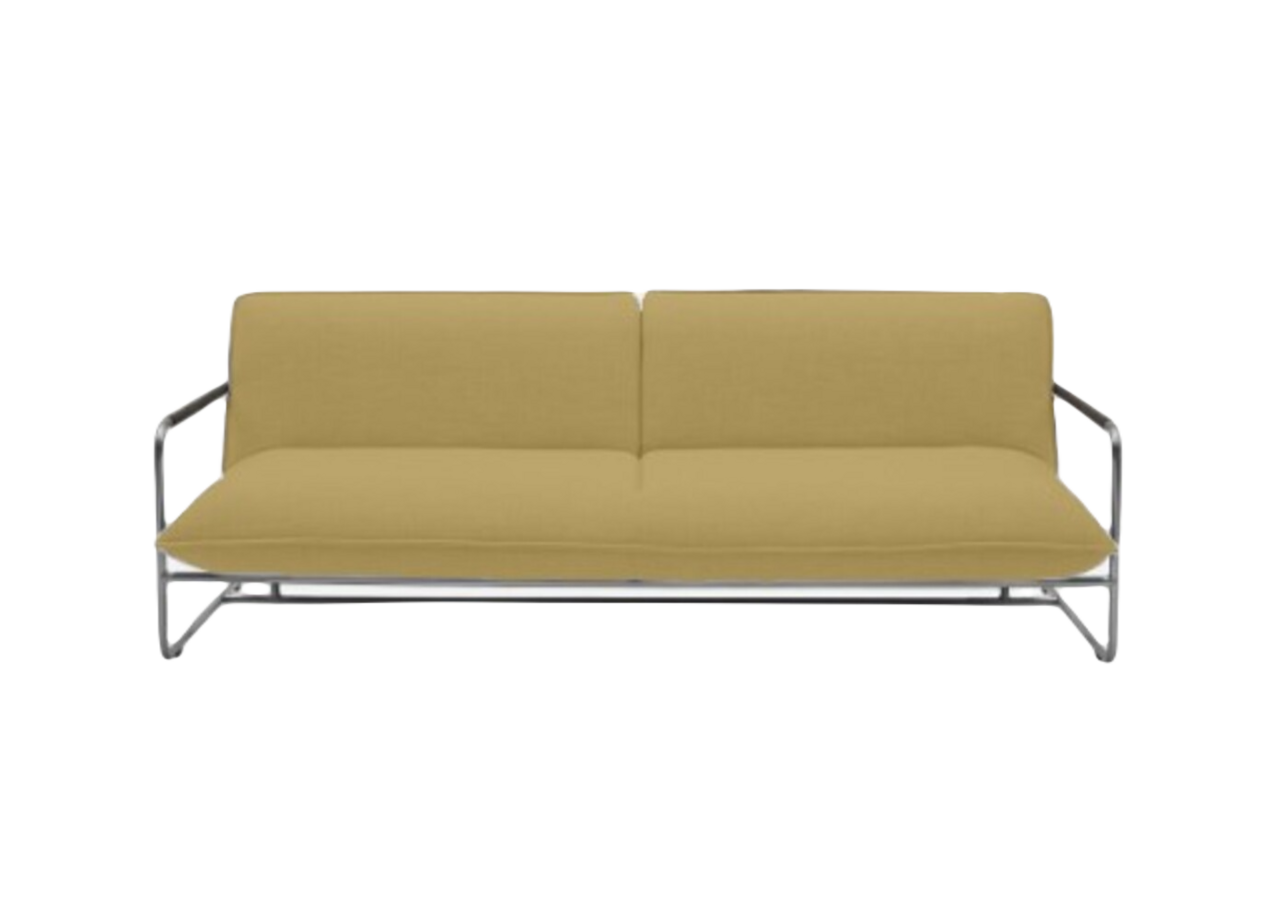 Softline NOVA Schlafsofa-Eco Cotton 514 Lime-Chrome