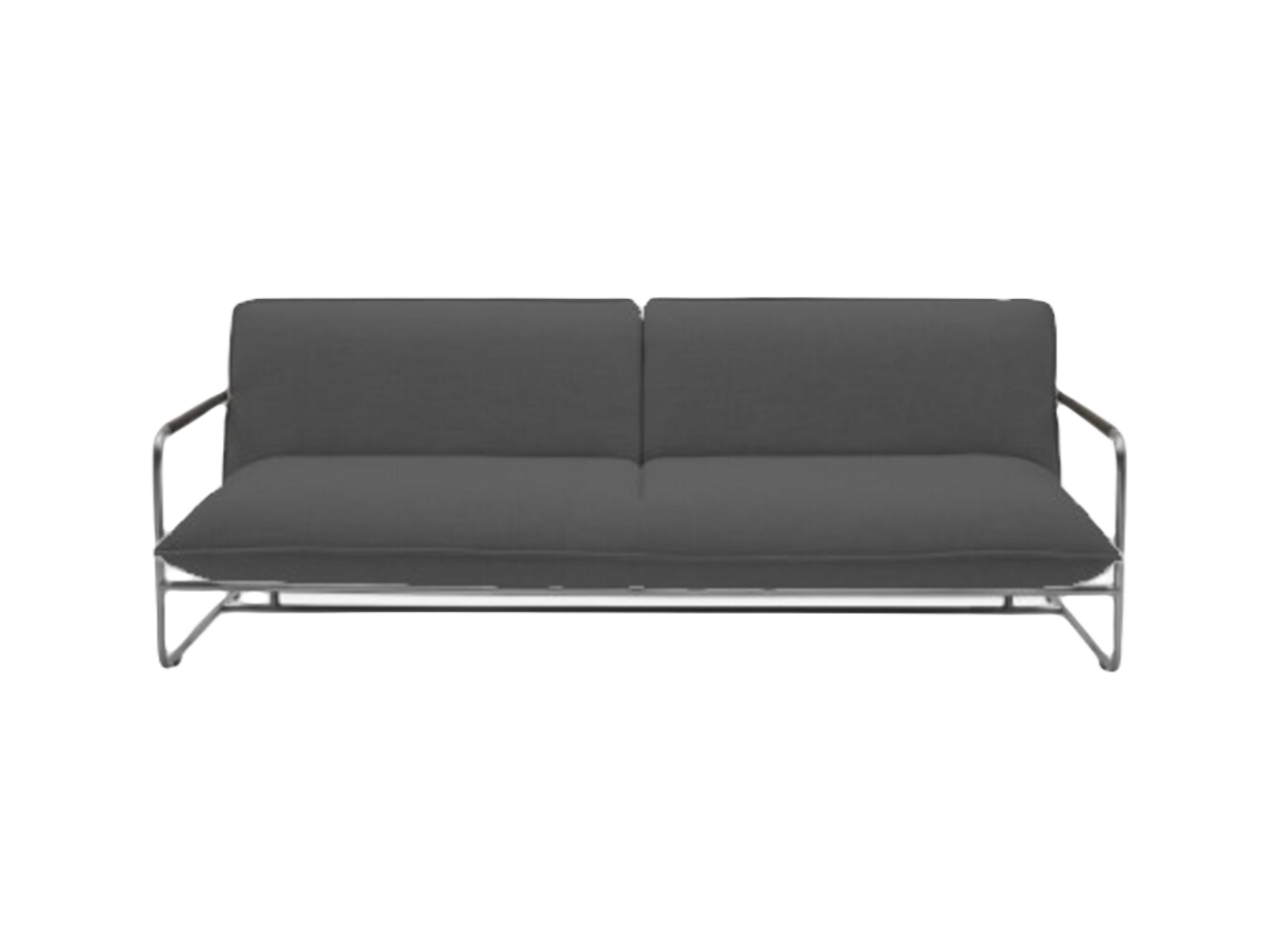 Softline NOVA Schlafsofa-Hallingdal 190 Black-Chrome