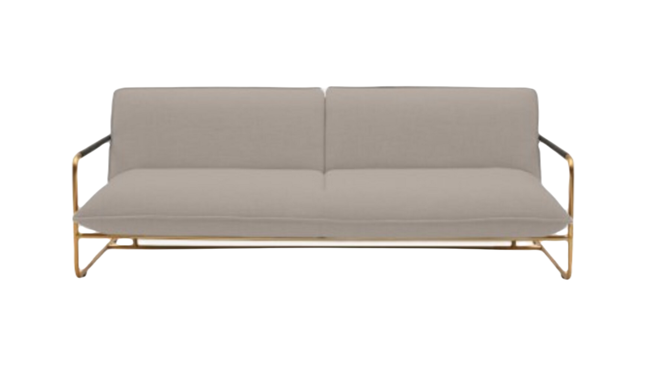Softline NOVA Schlafsofa-Eco Cotton 511 Sand-Brass