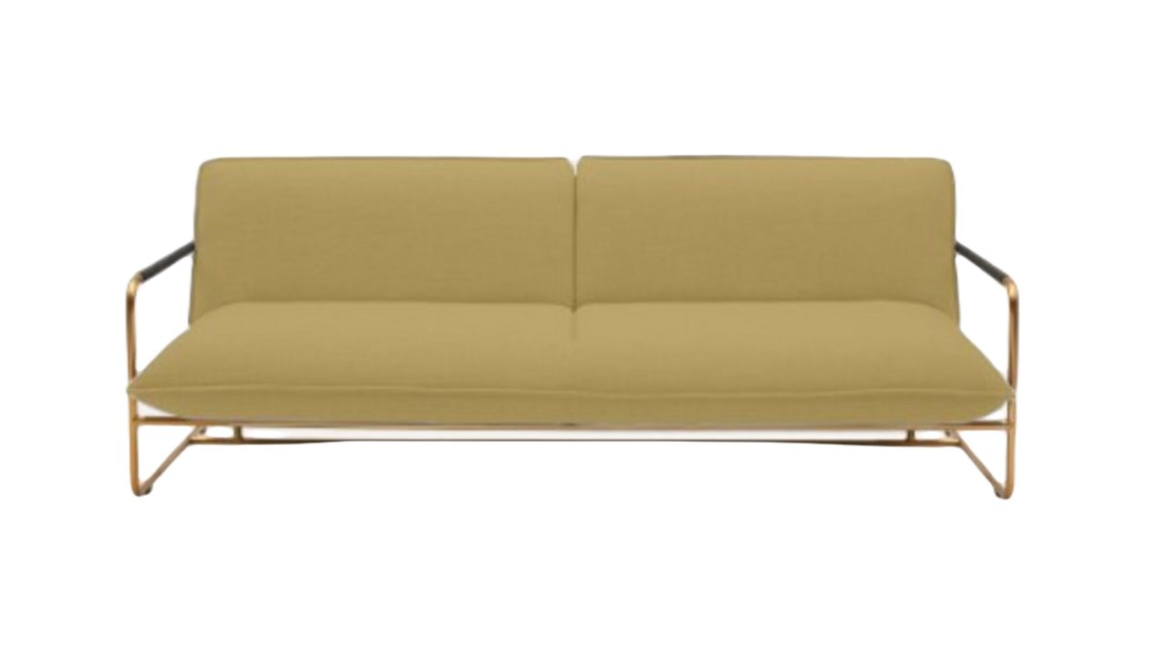 Softline NOVA Schlafsofa-Eco Cotton 514 Lime-Brass