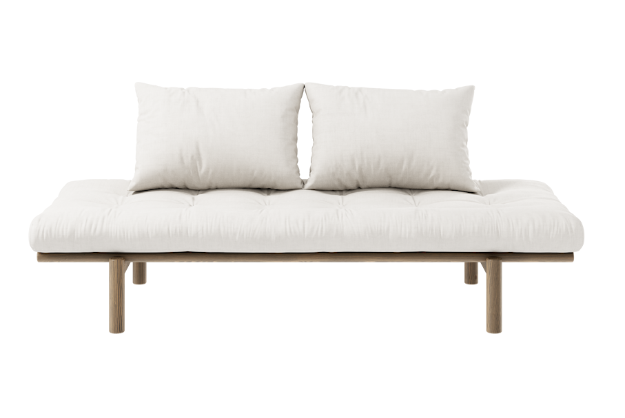 Karup Design Pace Day-Bed Schlafsofa: 106 Carob Brown lacquered - 701 Natural