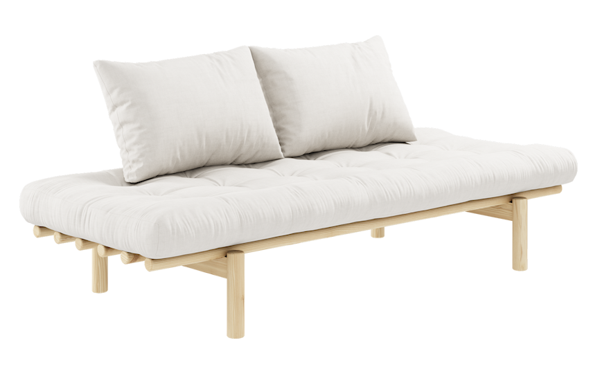 Karup Design Pace Day-Bed Schlafsofa: 101 Clear lacquered - 701 Natural