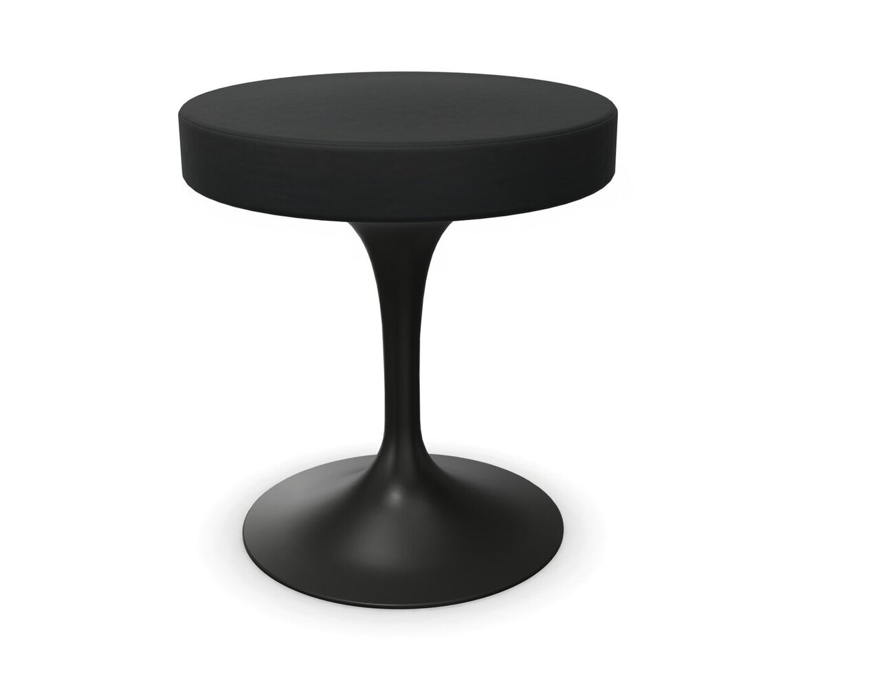 Knoll International Tulip Stool Hocker schwarz - Tonus 128T Black 
