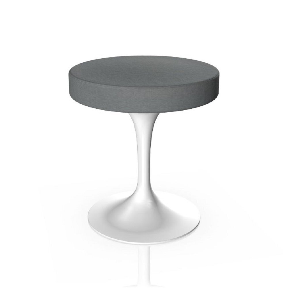 Knoll International Tulip Stool Hocker - Weiß - Tonus 216T Steel