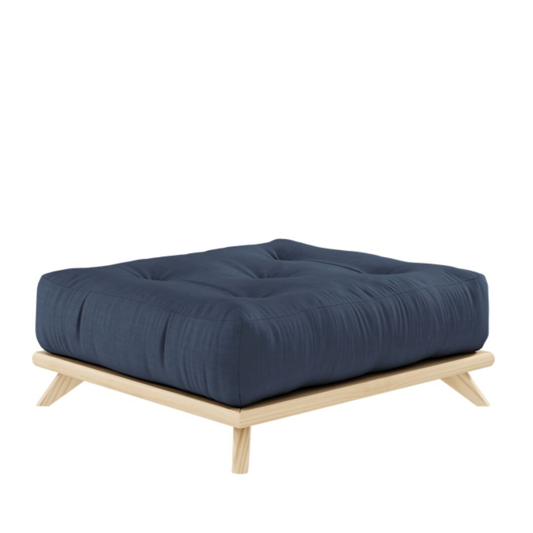 Karup Design Karup Design Senza Stool - Puff 101 Clear lacquered, 737 Navy