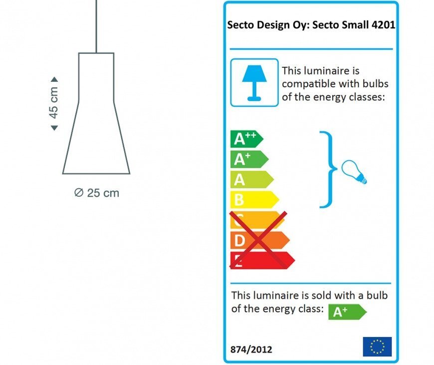 Secto Design Secto Small 4201 Pendant