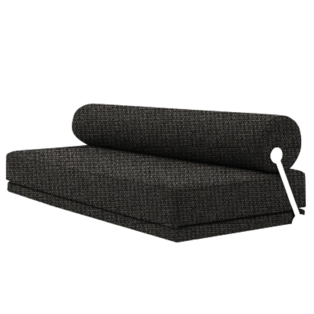 Softline A/S Softline Sleep Day Bed / Schlafsofa Weiss RAL9016, Vision - 399 Grey Blue