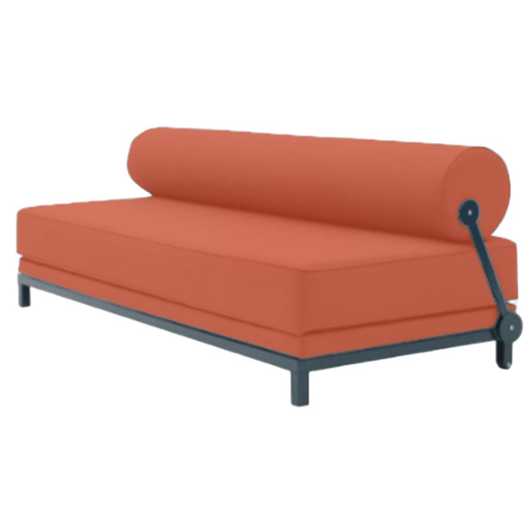 Softline A/S Softline Sleep Day Bed / Schlafsofa Blau RAL5008, Vision - 397 Orange