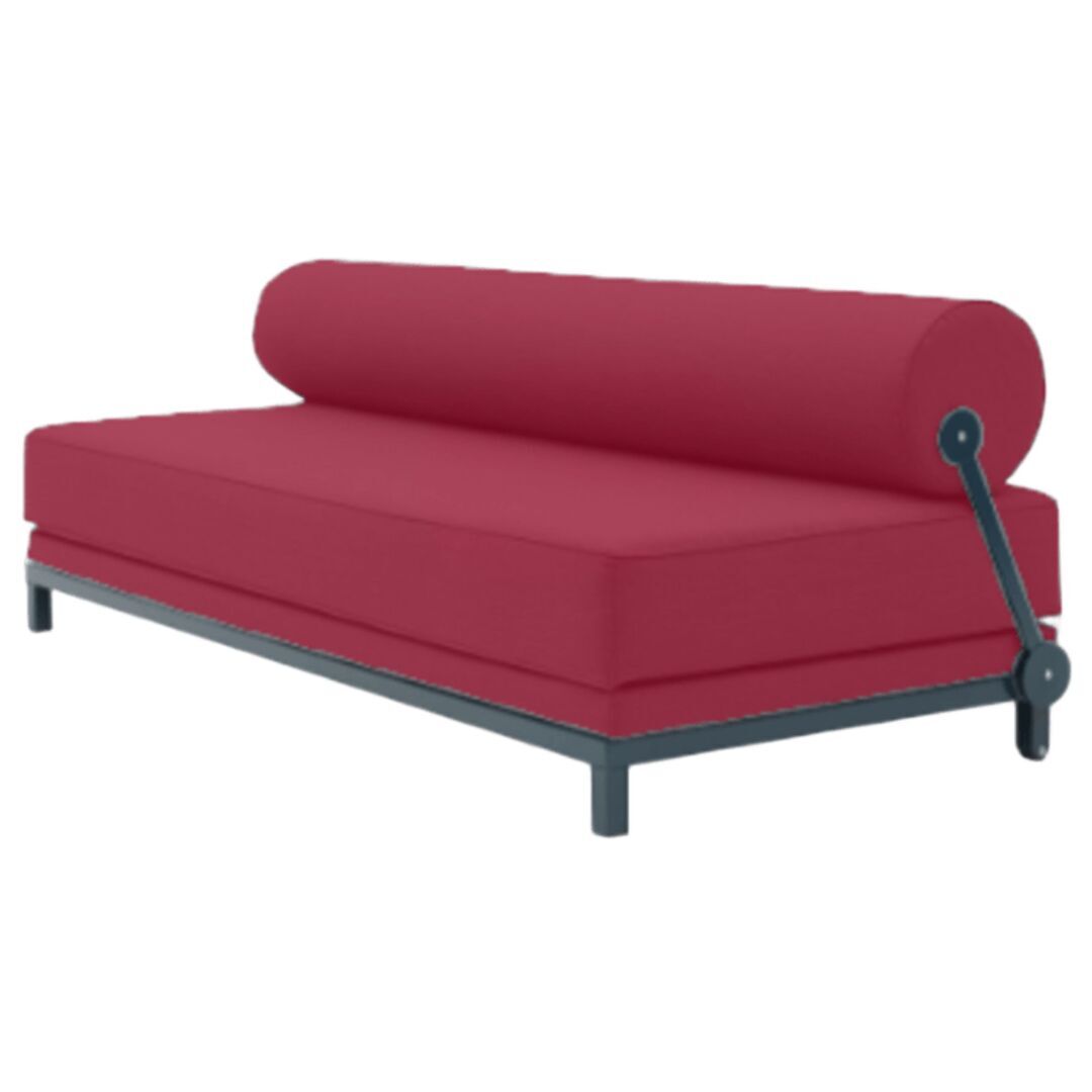 Softline A/S Softline Sleep Day Bed / Schlafsofa Blau RAL5008, Vision - 398 Pink Red