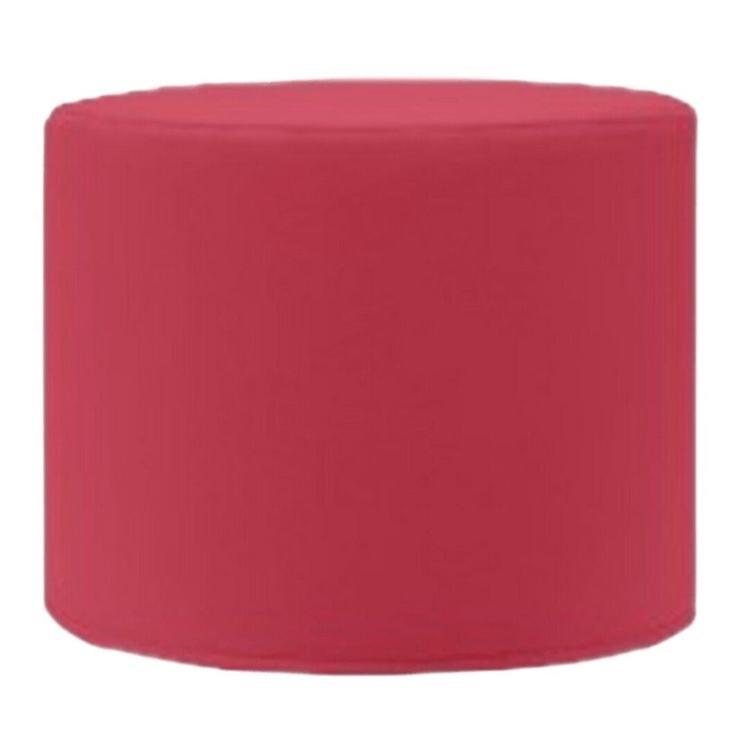 Softline A/S Kleiner Hocker mit Tablett Drum von Softline Felt - 588 Red