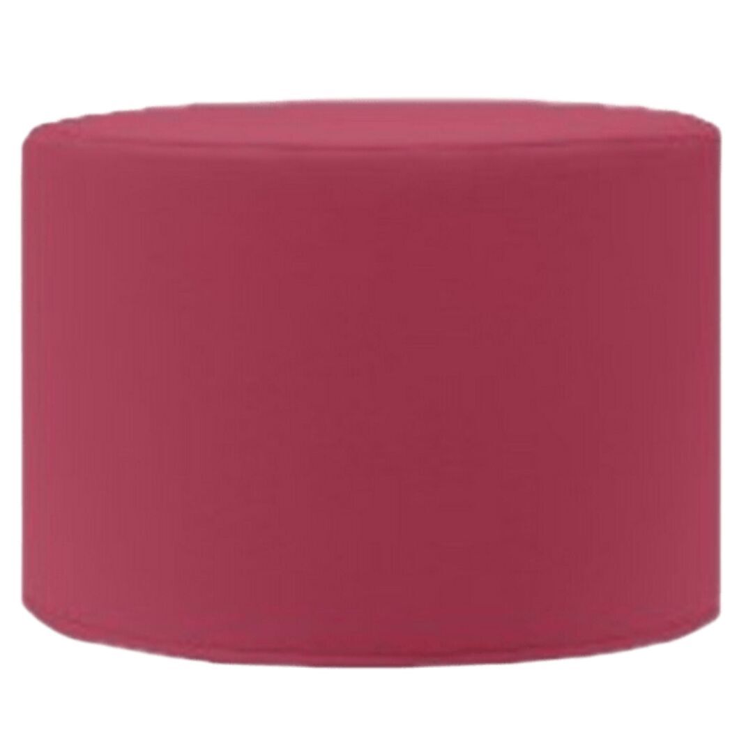 Softline A/S Kleiner Hocker mit Tablett Drum von Softline Felt - 622 Rust Red