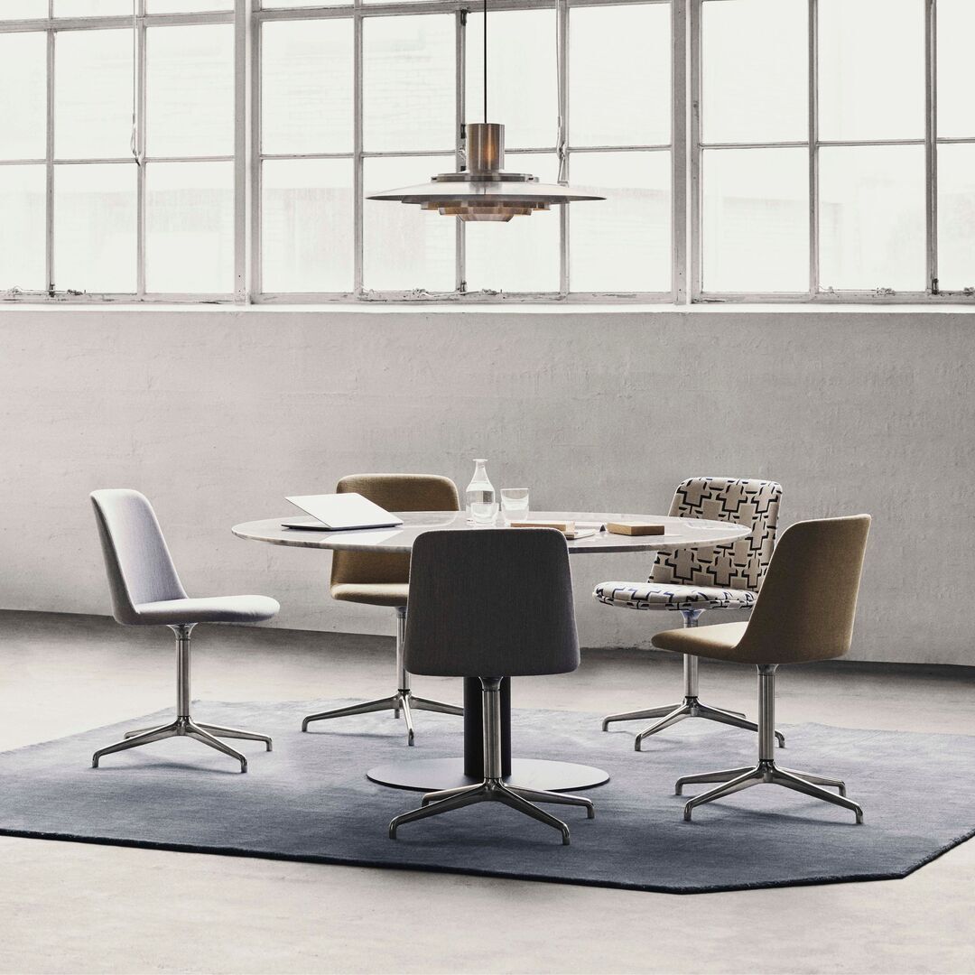 &Tradition &Tradition The Moor Rug AP6 / AP8 L: 240 cm / B: 240 cm, Grey-blue Thunder