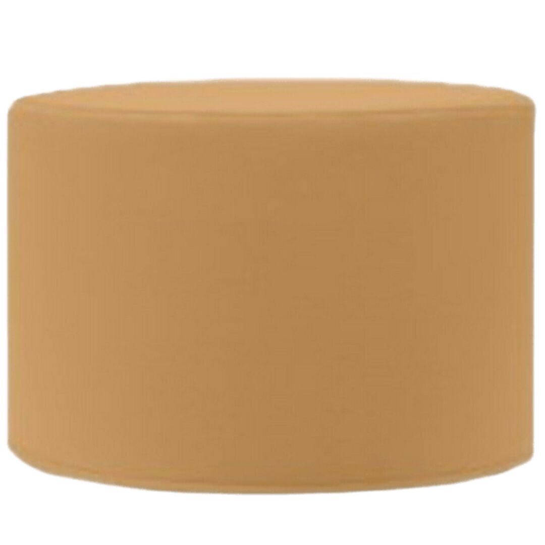 Softline A/S Kleiner Hocker mit Tablett Drum von Softline Felt Melange - 296 Ochre